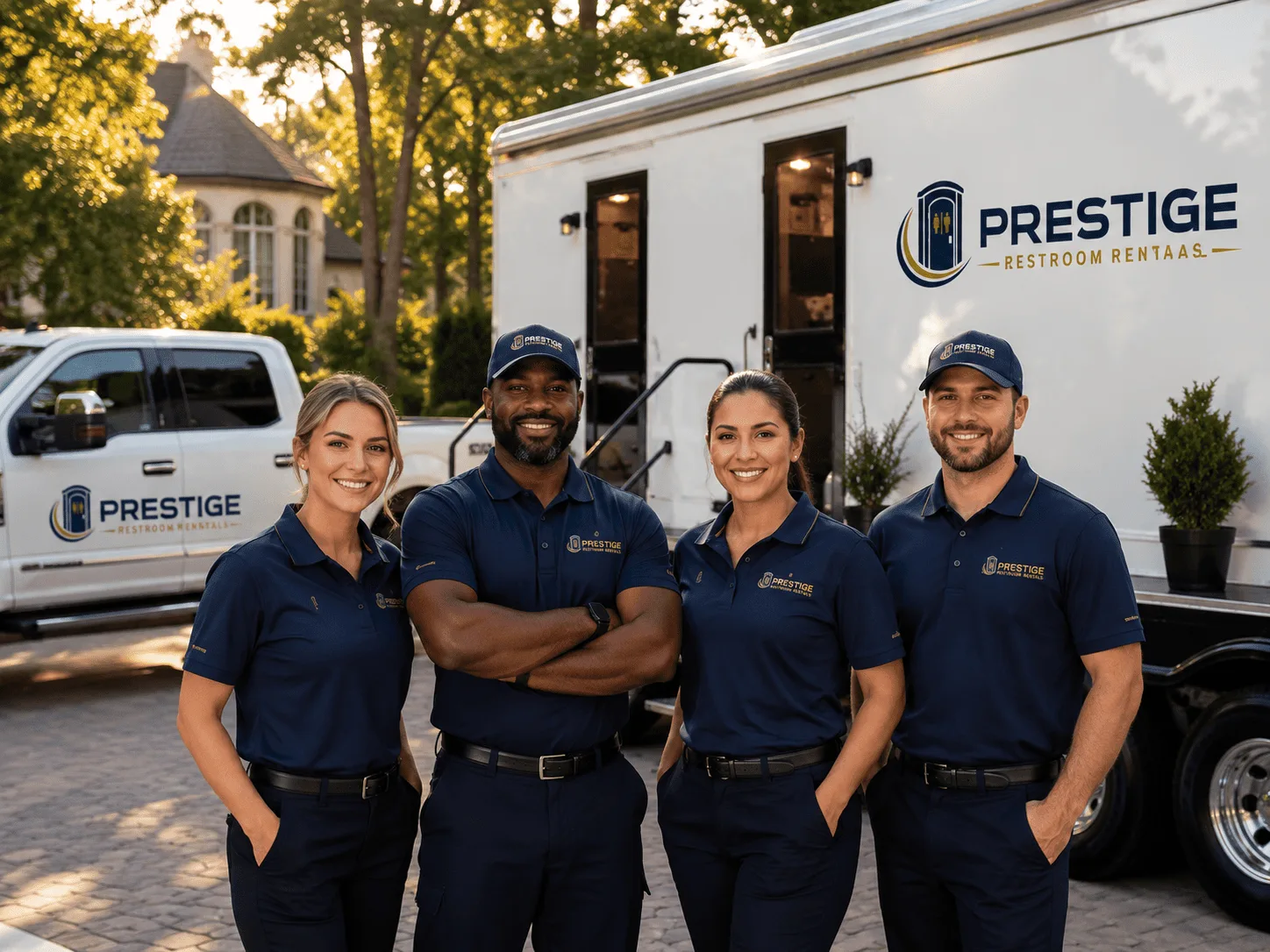 Trusted Luxury Portable Restrooms company in Osco, IL